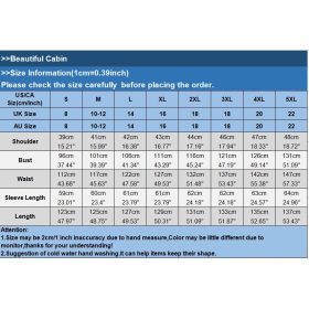 Women Lantern Sleeve Buttons Muslim Loose Casual Maxi Dress SZ219 - Orange - Image 3