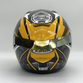 ZEUS GJ-811 AL41 Fullface Helmet - Yellow - Image 3