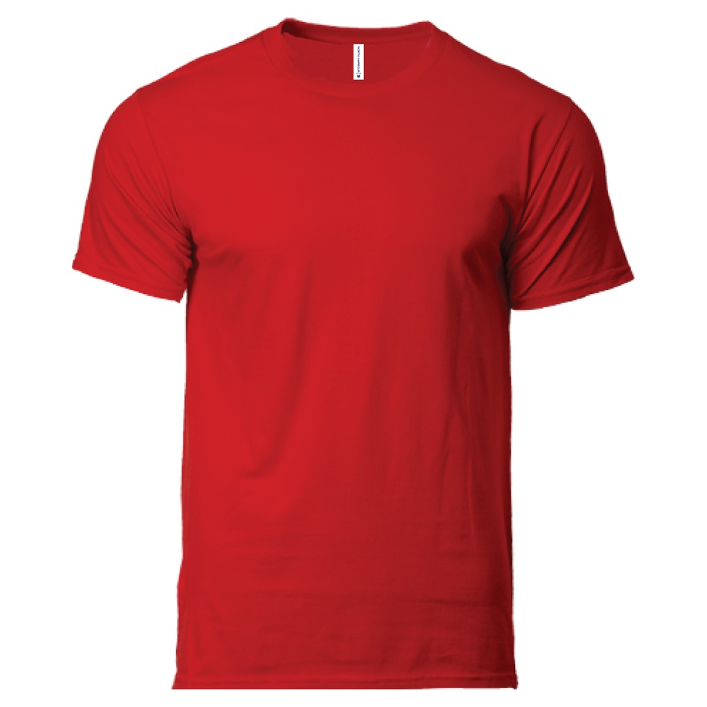 GILDAN x NORTH HARBOUR Unisex Adult The Best Ever Round Neck Plain Cotton T-Shirt NHR1100 Group B - Red - Image 1
