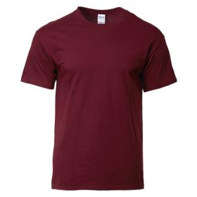 GILDAN The Best Seller Softstyle Cotton Round Neck T-Shirt Unisex Adult Plain Soft Solid Tee T-Shirt 63000 Group X - Maroon - Image 1