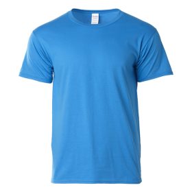 GILDAN The Best Seller Softstyle Cotton Round Neck T-Shirt Unisex Adult Plain Soft Solid Tee T-Shirt 63000 Group X - Sapphire - Image 1