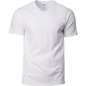 GILDAN The Best Seller Softstyle Cotton Round Neck T-Shirt Unisex Adult Plain Soft Solid Tee T-Shirt 63000 Group X - White