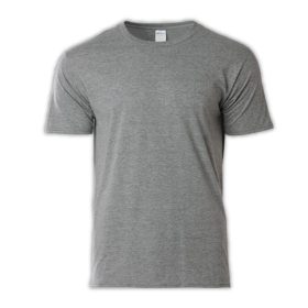 GILDAN The Best Seller Softstyle Cotton Round Neck T-Shirt Unisex Adult Plain Soft Solid Tee T-Shirt 63000 Group C - Graphite Heather - Image 1