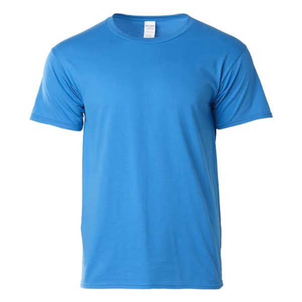 GILDAN The Best Seller Softstyle Cotton Round Neck T-Shirt Unisex Adult Plain Soft Solid Tee T-Shirt 63000 Group D - Sapphire