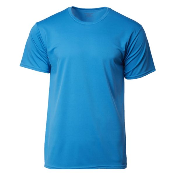 GILDAN x CROSSRUNNER Unisex Men Women Adult Best Selling Sportswear Round Neck Plain Jersey T-Shirt Training Tee CRR3600 - Sapphire