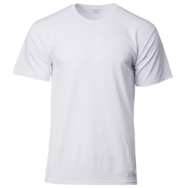 GILDAN x CROSSRUNNER Unisex Men Women Adult Best Selling Sportswear Round Neck Plain Jersey T-Shirt Training Tee CRR3600 - White