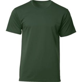 GILDAN x CROSSRUNNER Unisex Adult Sportswear Round Neck Plain Jersey Men Women T-Shirt Training Tee CRR3600 - Forest Green