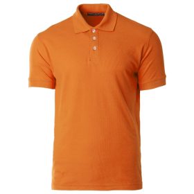 GILDAN x NORTH HARBOUR Cotton Polyester Premium Polo NHB2400 Unisex Men Women Polo Shirt Soft-Touch Plain Polo NHB2400 - Orange - Image 1