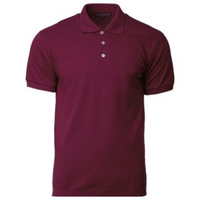 GILDAN x NORTH HARBOUR Cotton Polyester Premium Polo NHB2400 Unisex Men Women Polo Shirt Soft-Touch Plain Polo NHB2400 - Maroon - Image 1