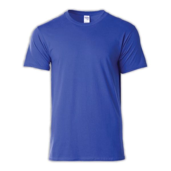 GILDAN Premium Unisex Adult Men Women Plain Round Neck Premium Cotton T-Shirt 76000 Group E - Sport Royal