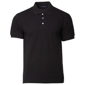 GILDAN x NORTH HARBOUR Premium Soft Touch Men's Polo T-Shirt Unisex Adult Plain Cotton Polyester Polo Baju Polo NHB2400 - Black - Image 1