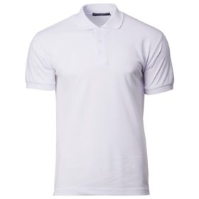 GILDAN x NORTH HARBOUR Premium Soft Touch Men's Polo T-Shirt Unisex Adult Plain Cotton Polyester Polo Baju Polo NHB2400 - White - Image 1