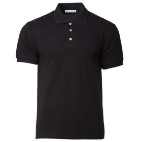 GILDAN x HYDT Unisex Men Polo Plain Shirt Fit Premium Quality Cotton Polyester - Black - Image 1