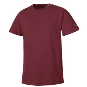 GILDAN x CHAMPION Unisex Plain Tagless Round Neck Short Sleeve Tee Multi Color T425 - Maroon