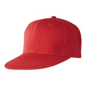 North Harbour Unisex Snapback Cap NHC1200 - Red - Image 1