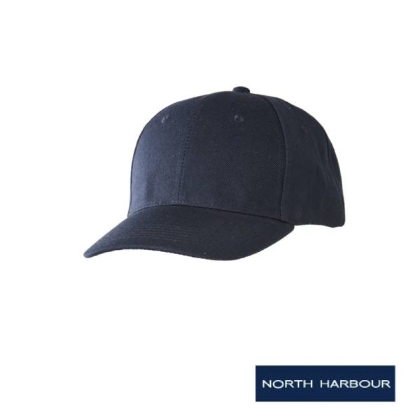 North Harbour Unisex Baseball Cap NHC1100 - Navy