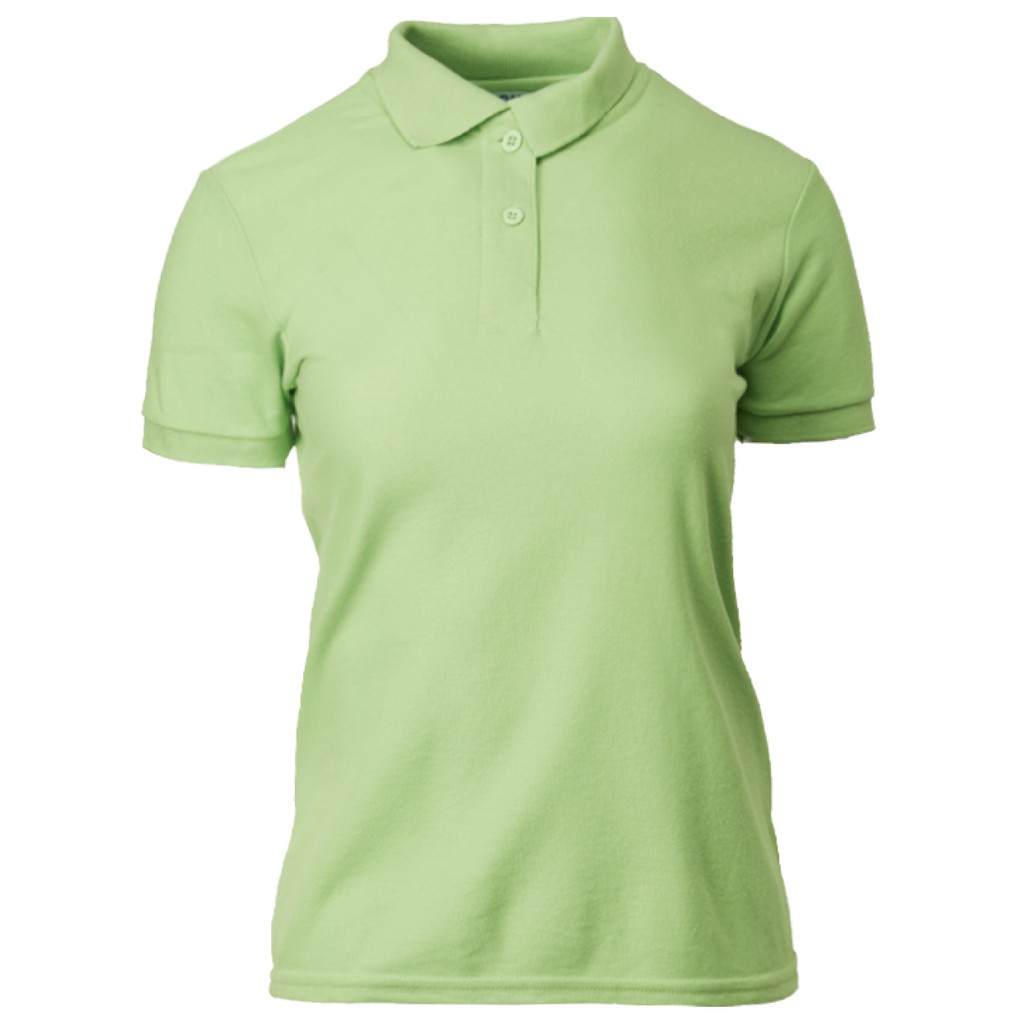 GILDAN Female Easy Care Plain Polo Shirt 73800L - Lime - Image 1