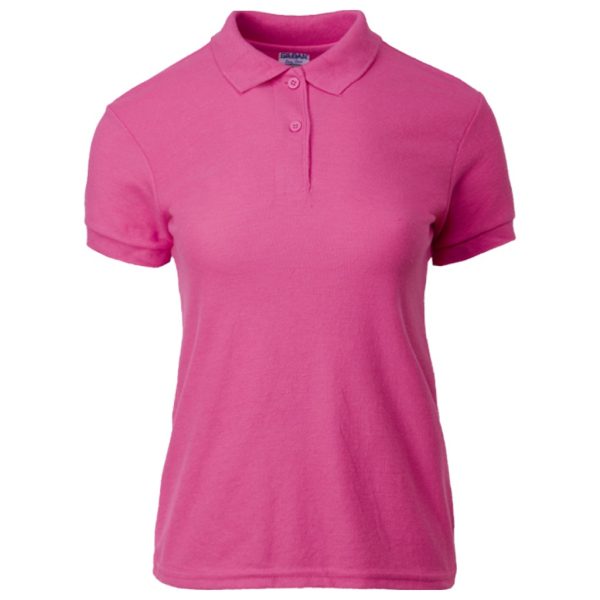 GILDAN Female Easy Care Plain Polo Shirt 73800L - Heliconia