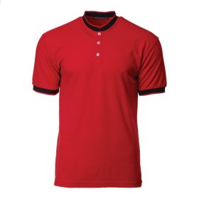 NORTH HARBOUR Unisex Signature York Polo Shirt Best Selling Men Women Mandarin Collar Polo Shirt NHB2200 - Red - Image 1