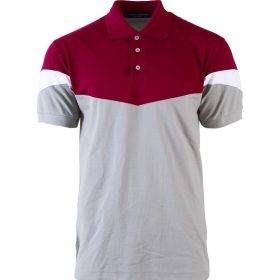 NORTH HARBOUR Unisex Adley Plain Polo Tee NHB2900 - Maroon - Image 1