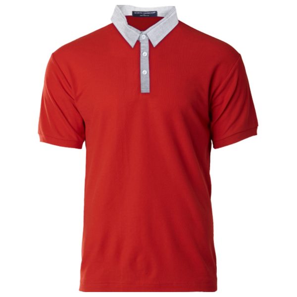 NORTH HARBOUR Glance Polo Tee NHB2800 - Red