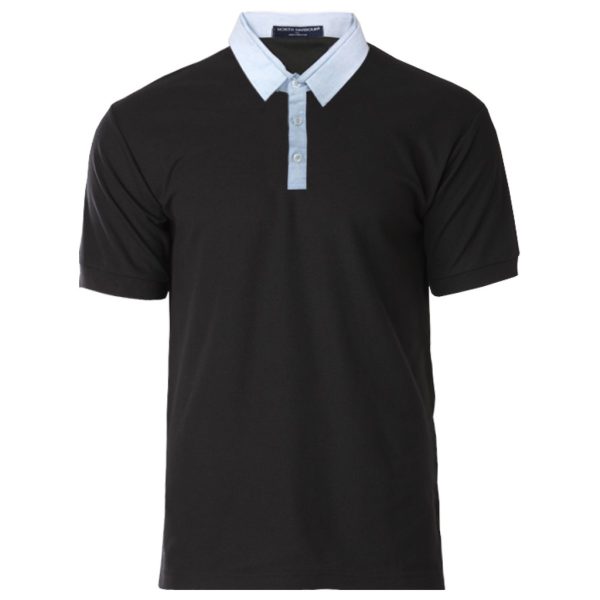 NORTH HARBOUR Glance Polo Tee NHB2800 - Black