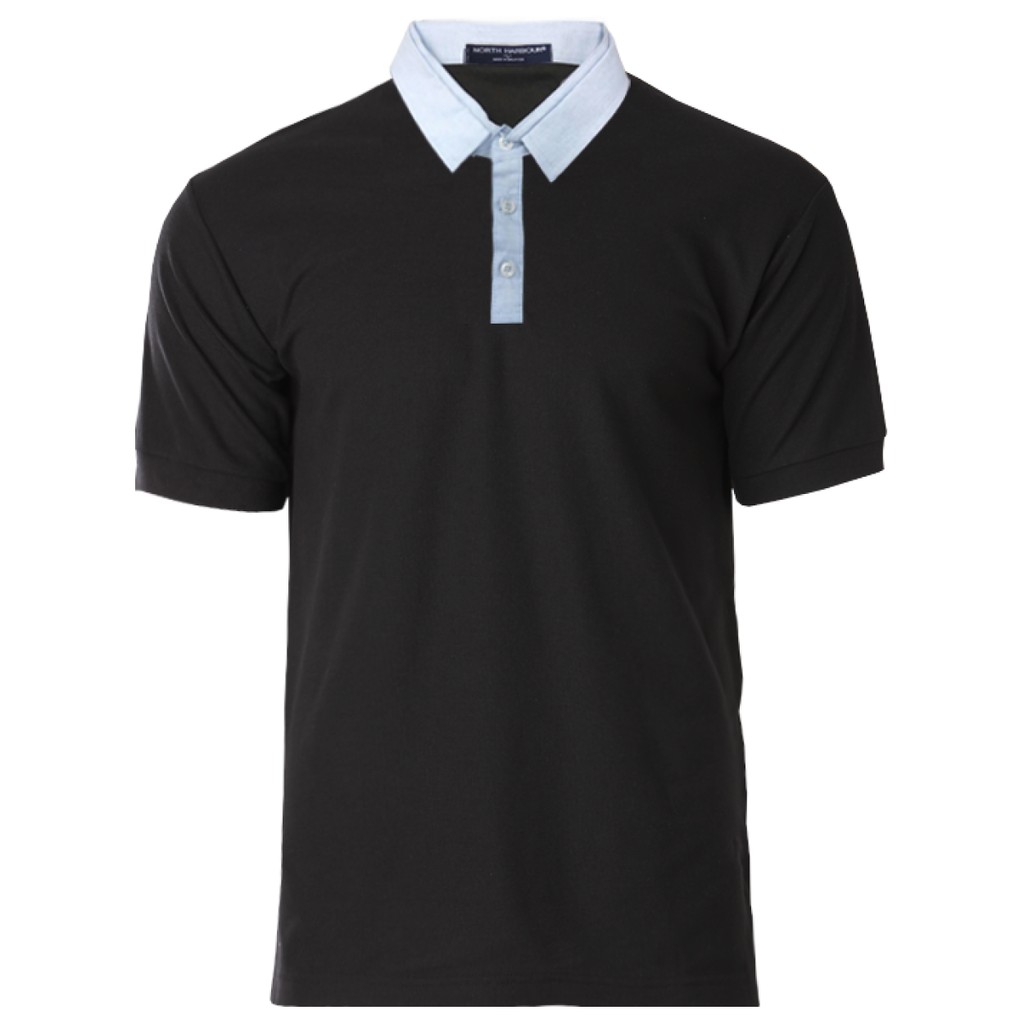 NORTH HARBOUR Glance Polo Tee NHB2800 - Black - Image 1