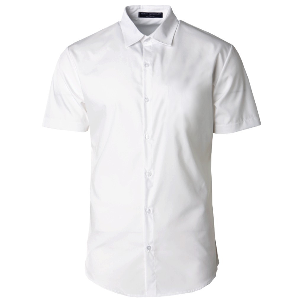NORTH HARBOUR Business Shirt Premium Oxford Short Sleeve NHB1500 - White - Image 1