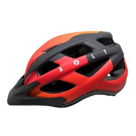 POLYGON Bolt Cycling Helmet - Red Black - Image 1