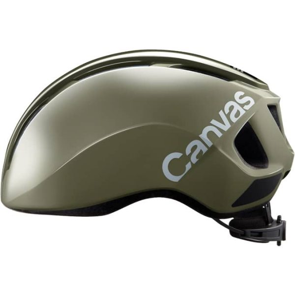KABUTO Canvas Sport Urban Cycling Helmet for City Transport and Commuting Ride - Olive
