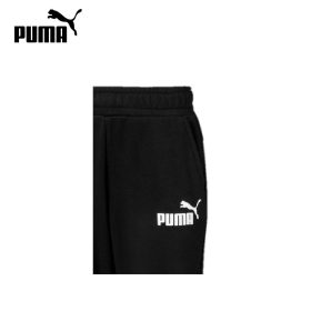 PUMA Ess Logo Sweat Pants Tr Cl B Junior - Black - Image 3