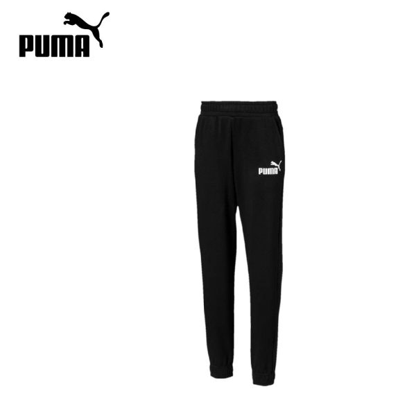 PUMA Ess Logo Sweat Pants Tr Cl B Junior - Black