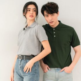 GILDAN x HYDT Unisex Men Polo Plain Shirt Fit Premium Quality Cotton Polyester - Maroon - Image 5