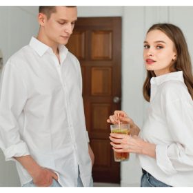 NORTH HARBOUR Long Sleeve Business Shirt Premium Oxford NHB1400 - Charcoal - Image 3