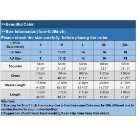 Loose Lapel Lace-up Waist Long Windbreaker Jacket Women Outwear SZ123 - Khaki - Image 6