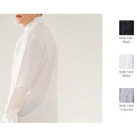 NORTH HARBOUR Long Sleeve Business Shirt Premium Oxford NHB1400 - Charcoal - Image 5