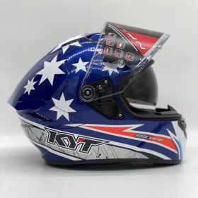 KYT NFR Broc Parker Fullface Double Visor Helmet - Image 4
