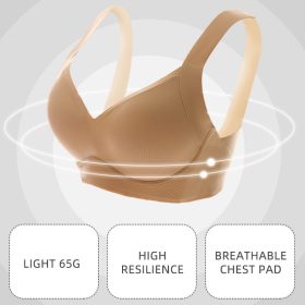 Women Bra Sets Underwear Seamless Sets Latex Bra Gather Comfortable Bra With Panties Ladies Bra SZ263 - Blue - Image 5