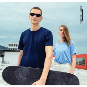 CROSSRUNNER Unisex Performance Sportswear 4XL 5XL 6XL Big Size Round Neck Plain Jersey Training Tee CRR3600 GROUP B - Daisy - Image 3