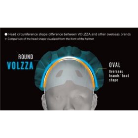 KABUTO Volzza Cycling Helmet - Matte Black Gunmetal - Image 9