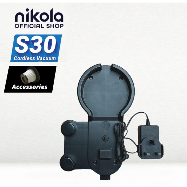 NIKOLA S30 Cordless Vacuum Accessories Parts - Charger