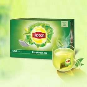 LIPTON Pure Green Tea 100 Tea Bag - Image 3