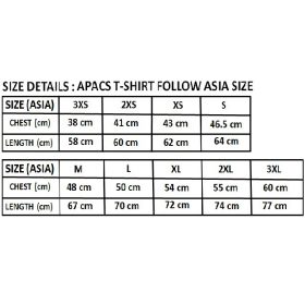 APACS Dry Fit T-Shirt Ap297 - Orange - Image 4