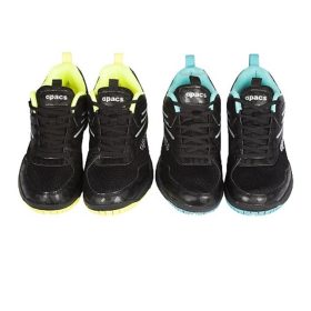APACS Original Badminton Shoes CP219 - Black Yellow - Image 5