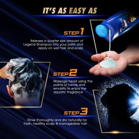 CLEAR MEN Legend by CR7 Shampoo 315ml X 2 - Image 5