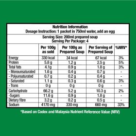 KNORR Hot & Sour Oriental Instant Soup 62g - Image 7