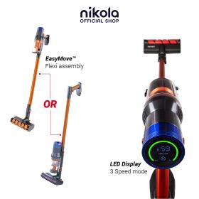 NIKOLA X50 Cordless Vacuum Cleaner Brushless Motor Cyclone Max EasyMove - Standard - Image 5