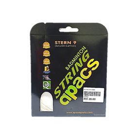 APACS Stern 9 Original Badminton String - White - Image 1
