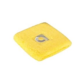 APACS Wrist Band APA888 (8cm) Original - Yellow - Image 1