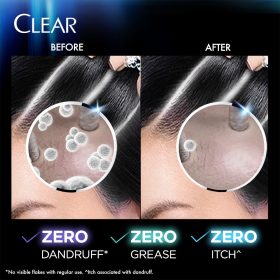 CLEAR Shampoo Ice Cool Menthol Anti-Dandruff 610ml - Image 5
